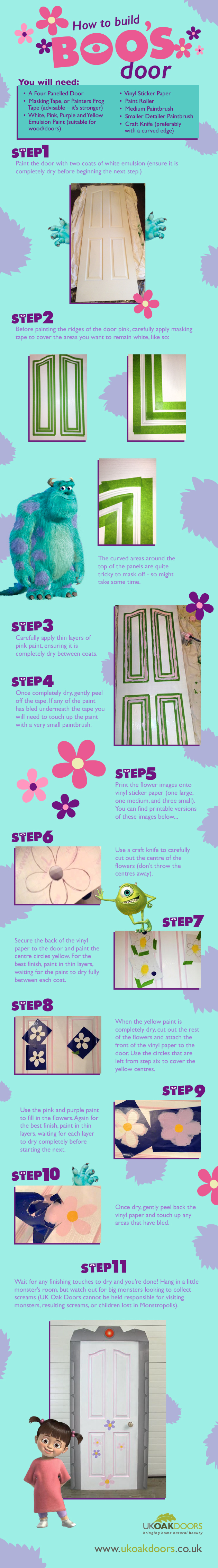 How to Build Boo's Door (Monster's Inc.)